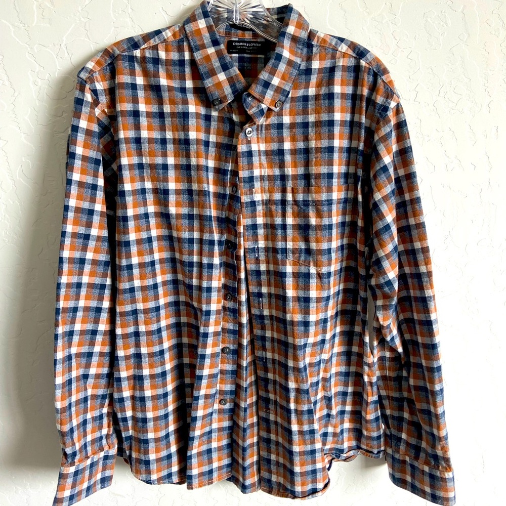 Denim&Flower Flannel